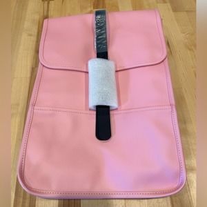 NWT Rains Waterproof Backpack Mini Pink Sky